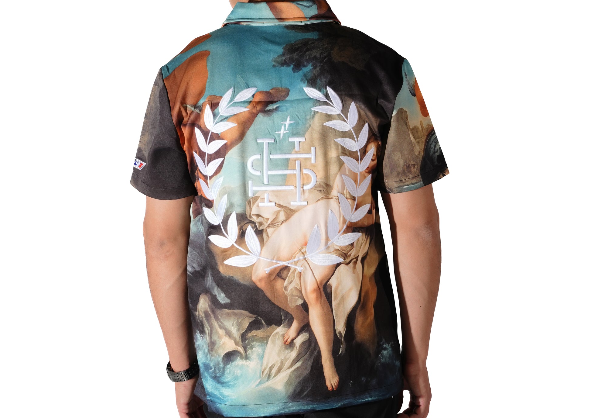 HS ANGEL CREST BUTTON UP