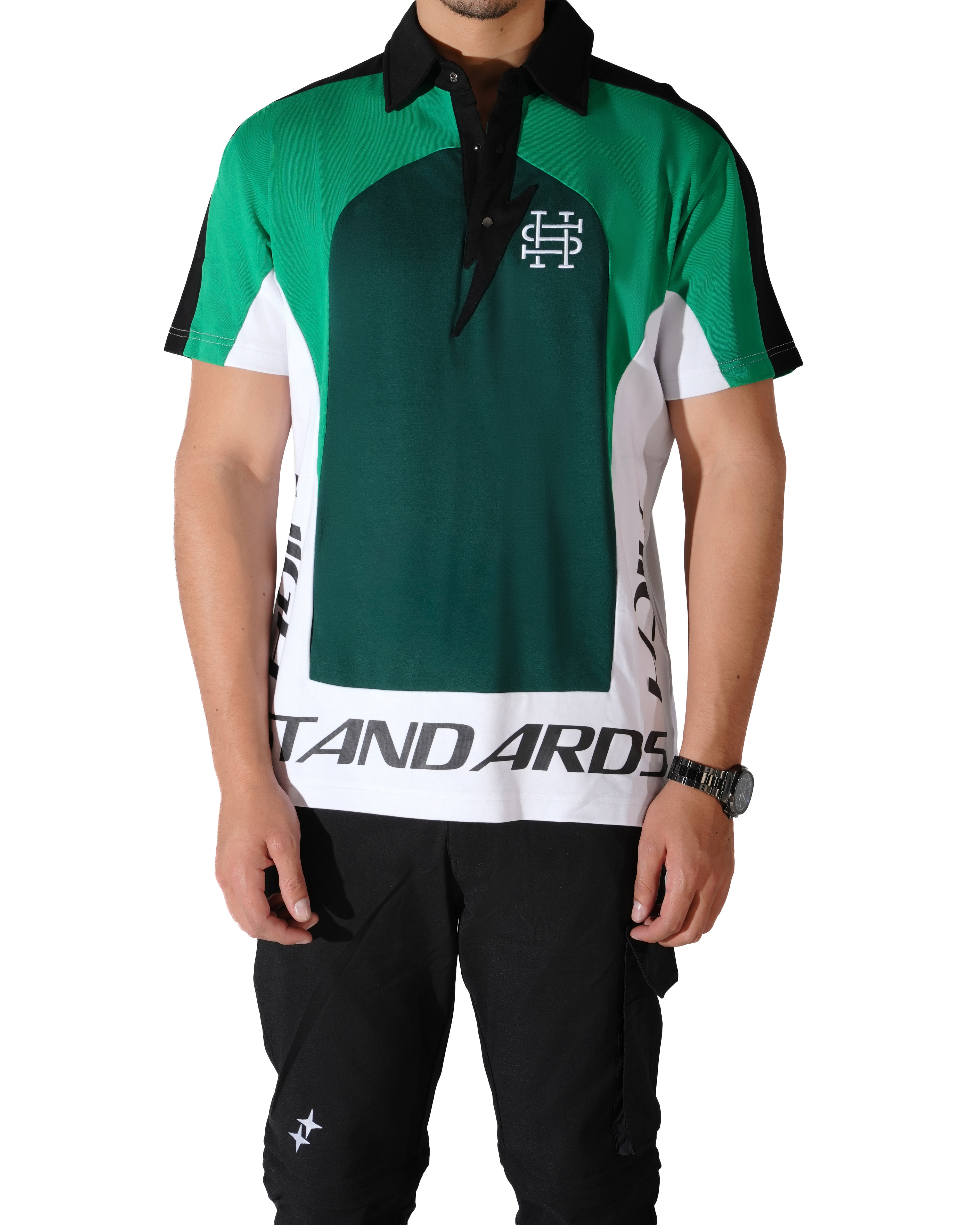 HS EVERGREEN BOLTED POLO