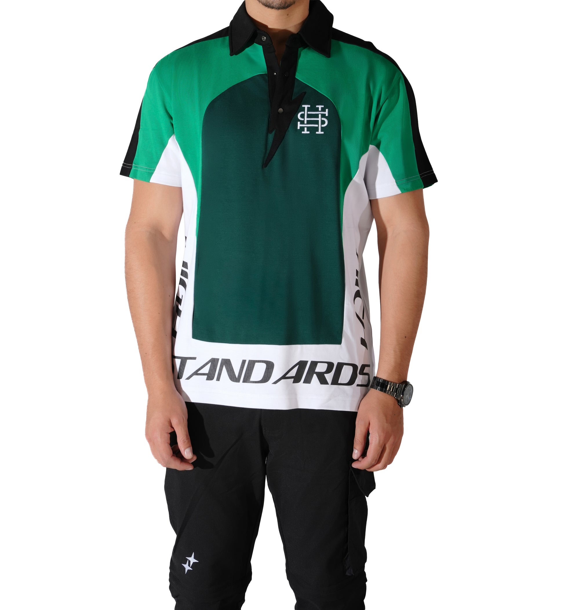 HS EVERGREEN BOLTED POLO