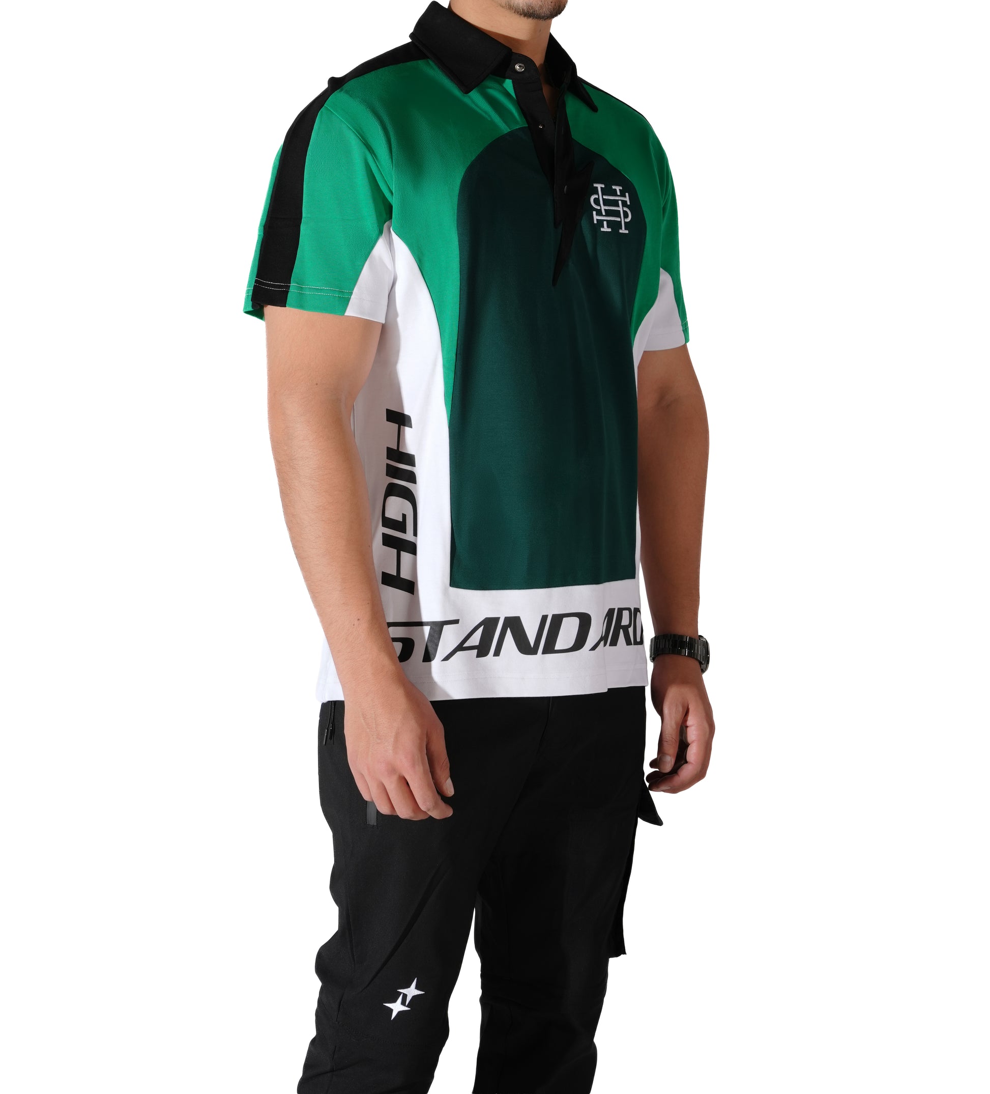 HS EVERGREEN BOLTED POLO