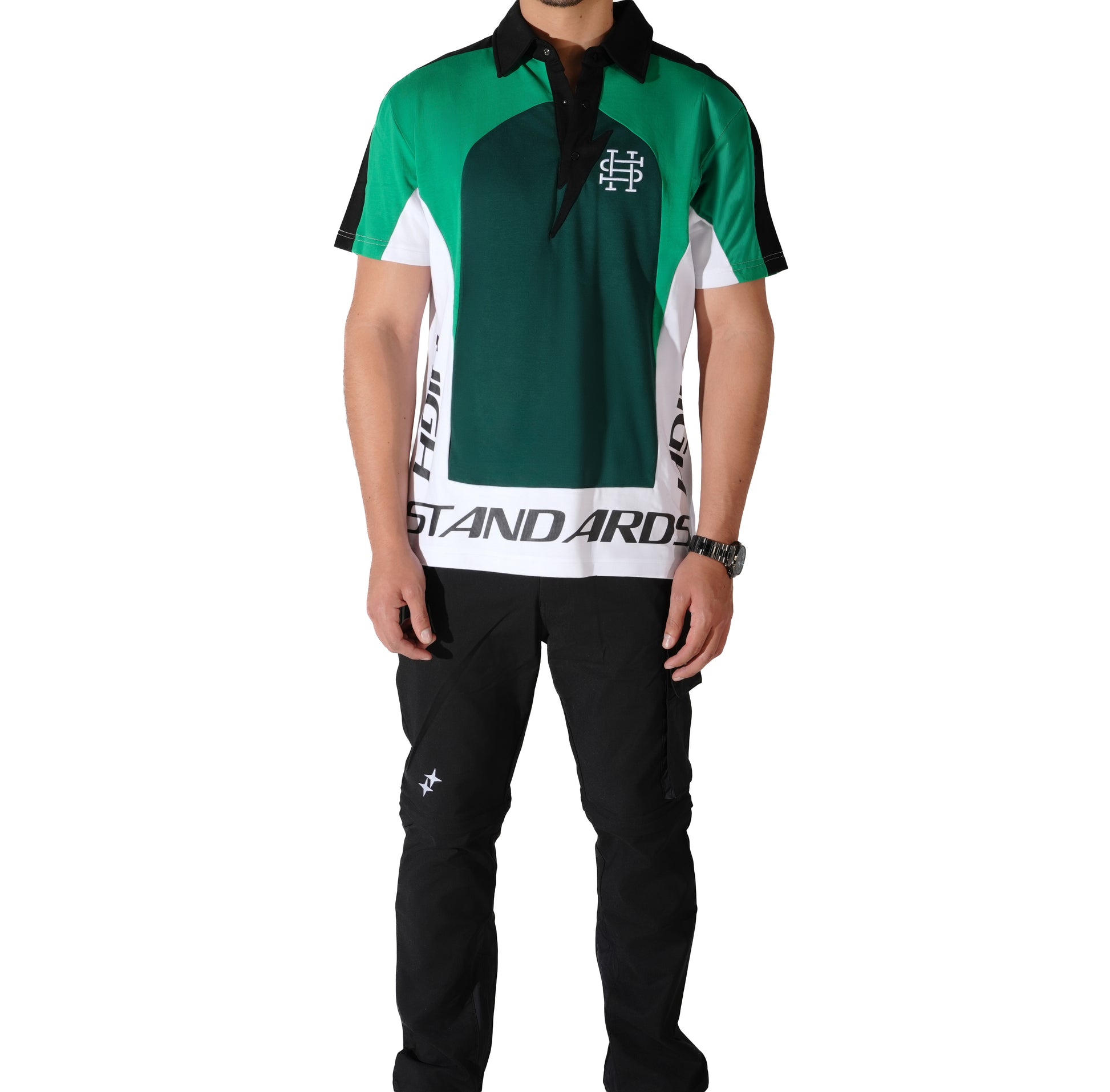 HS EVERGREEN BOLTED POLO