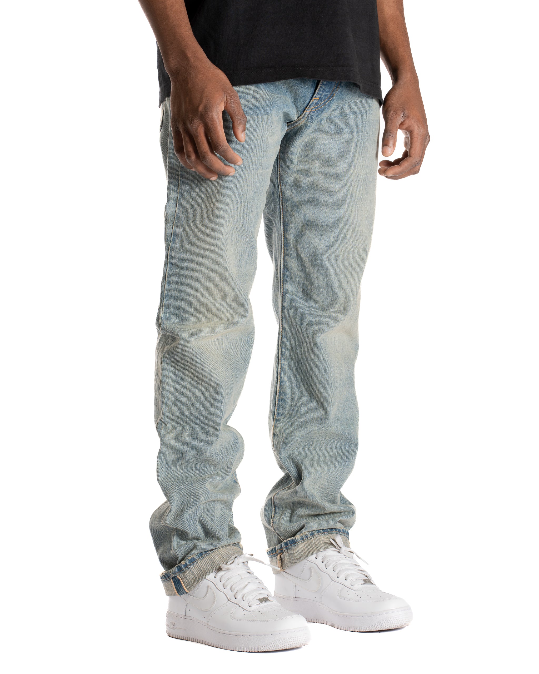 HS Japanese Selvedge Denim ( light wash )
